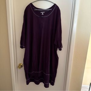 🆕NWOT Dreams & Co Henley Style Nightgown - 3x